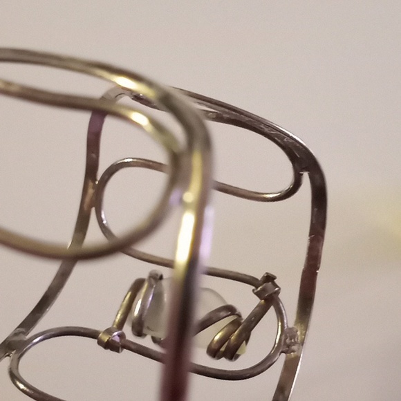 Artisan Alpaca-Wire Sea Glass Bracelet - Picture 13 of 13